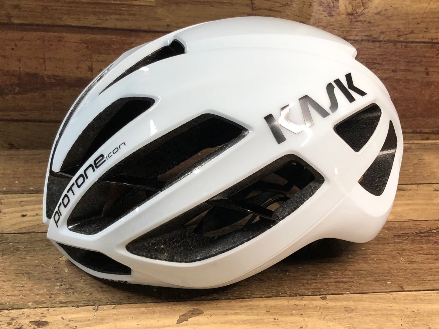 ID194 カスク KASK プロトーネ PROTONE ICON ヘルメット 白黒 M 52-58cm