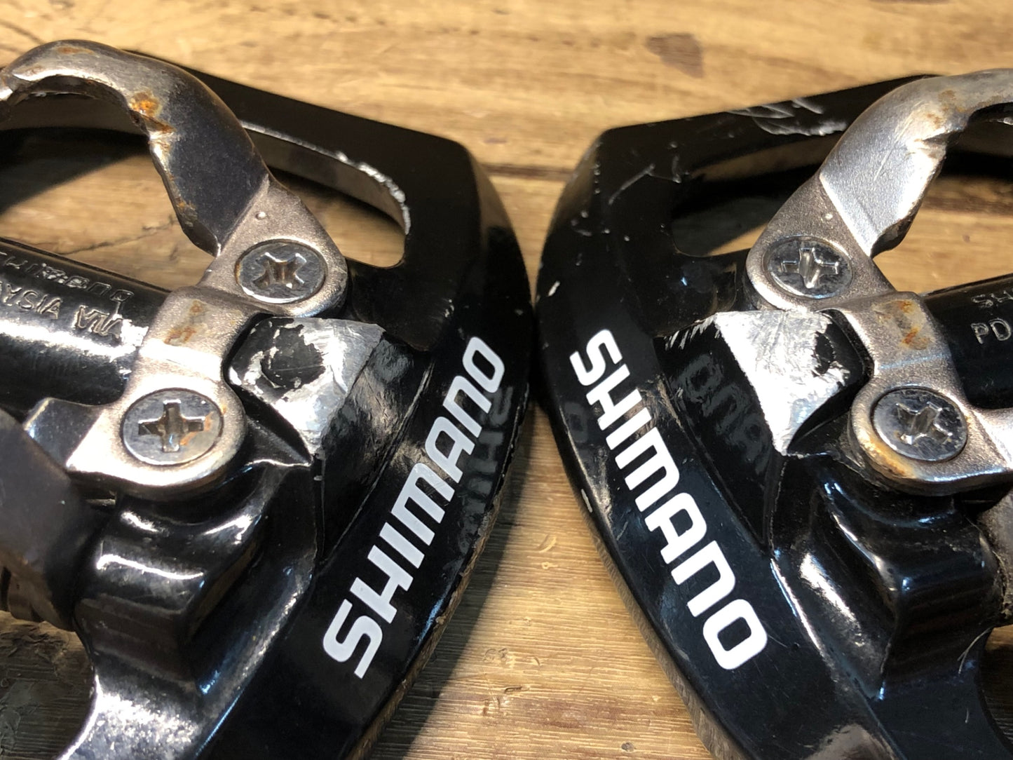 HS388 シマノ SHIMANO PD-A530 ビンディングペダル SPD 片面フラット