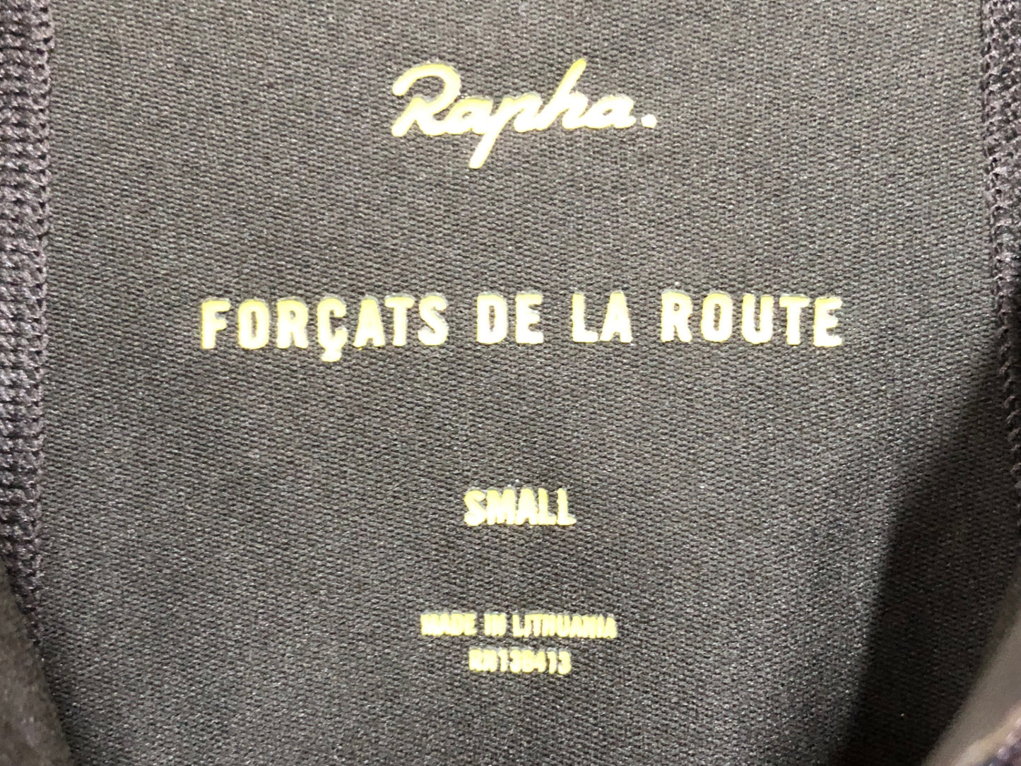 HZ604 ラファ Rapha PRO TEAM JERSEY 半袖 サイクルジャージ グレー カーキ 黄 S