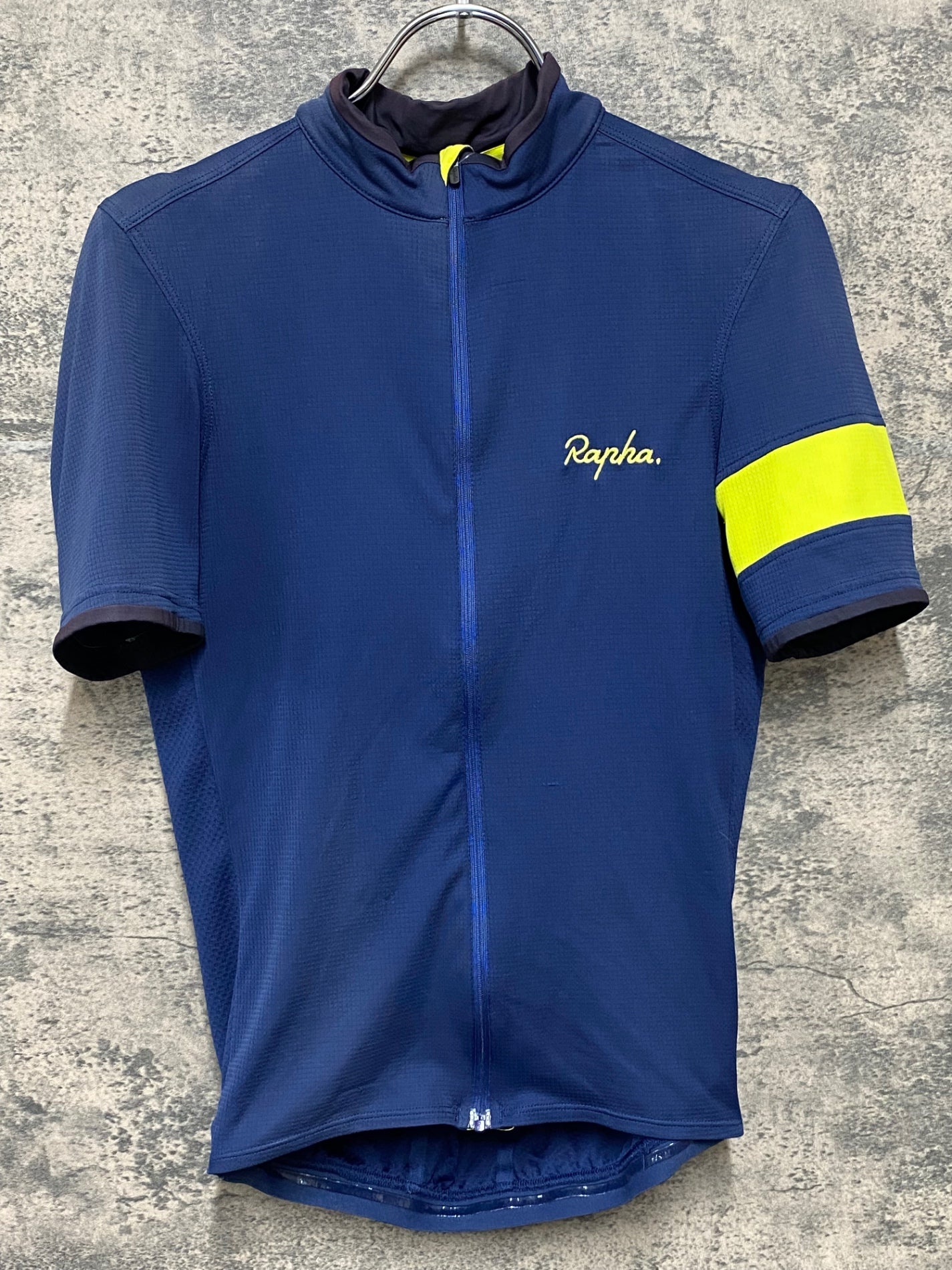 IZ962 ラファ Rapha SUPER LIGHTWEIGHT JERSEY 半袖 サイクルジャージ 濃紺 S