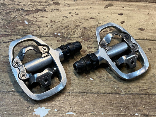 IN061 シマノ SHIMANO PD-A520 ビンディングぺダル SPD シルバー