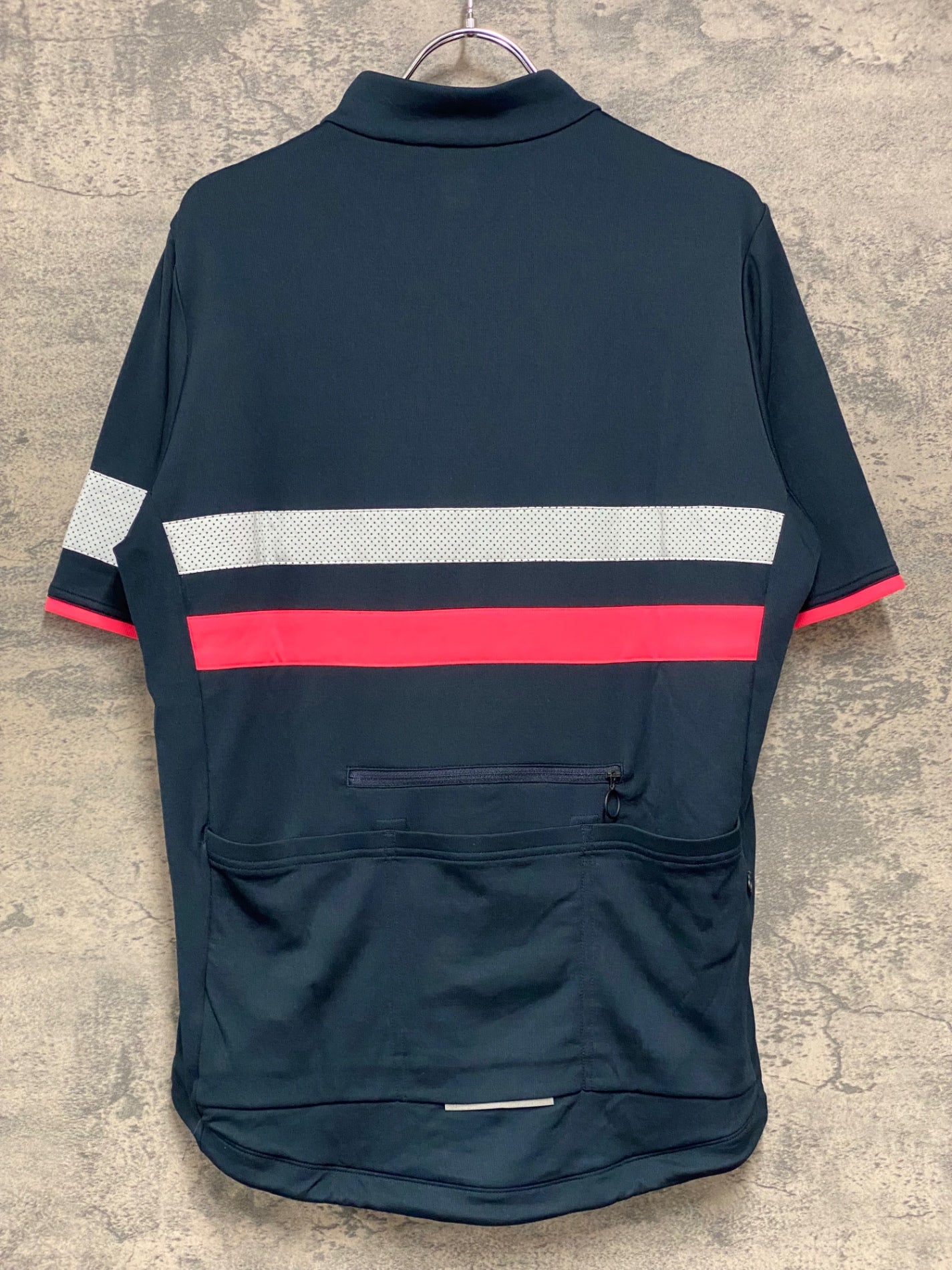 JB036 ラファ Rapha BREVET JERSEY Ⅱ 半袖 サイクルジャージ 紺 L