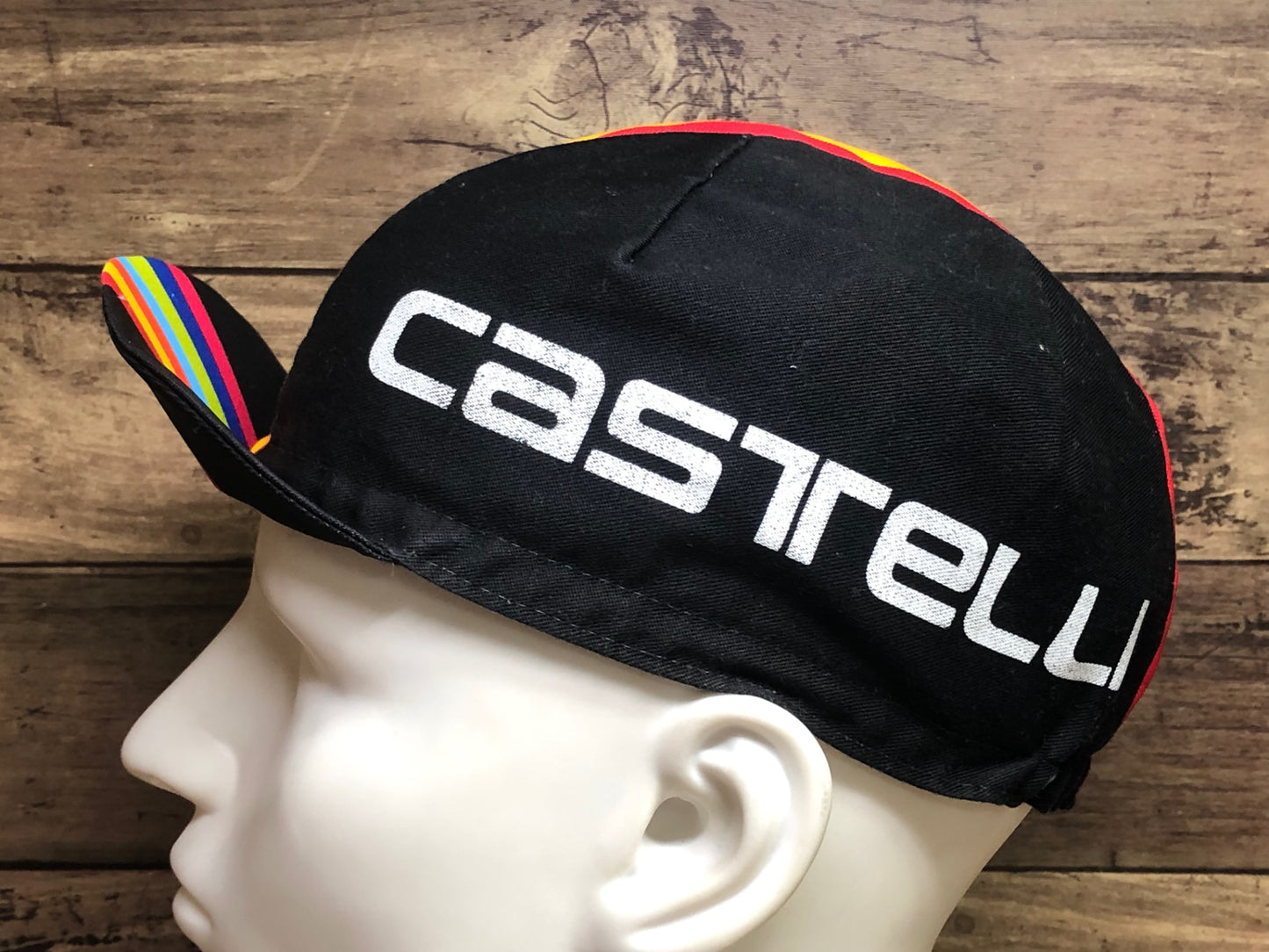 II227 カステリ CASTELLI サイクルキャップ 黒