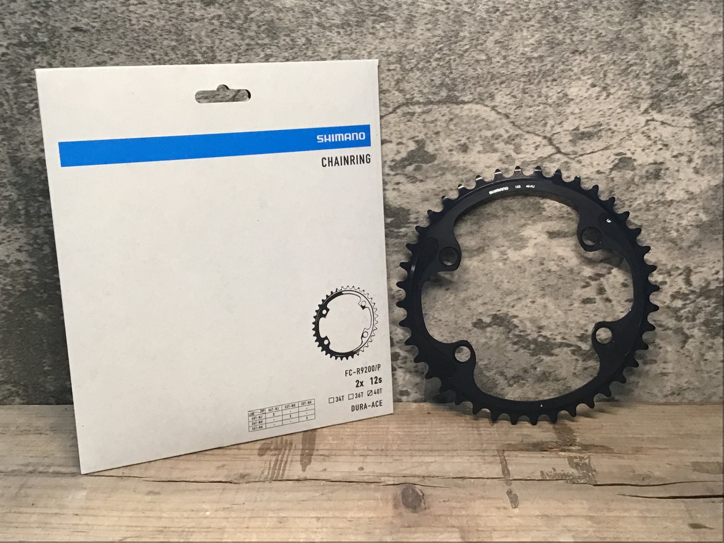 IP390 シマノ SHIMANO デュラエース DURA-ACE FC-R9200 用 チェーンリング インナー 40T