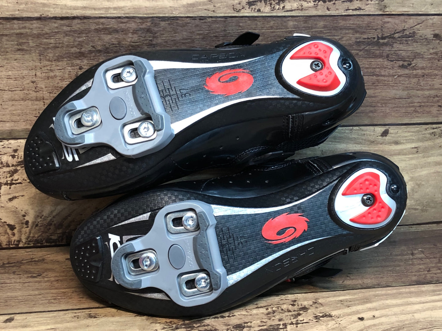 IO388 シディ SIDI GENIUS 7 MEGA ビンディングシューズ 黒 SPD-SL EU37.5