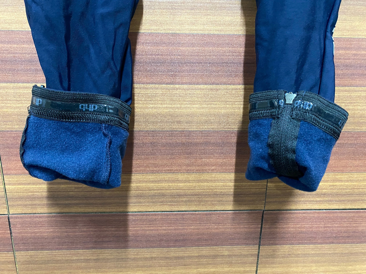 IU240 dhb ビブタイツ 紺 M 裏起毛