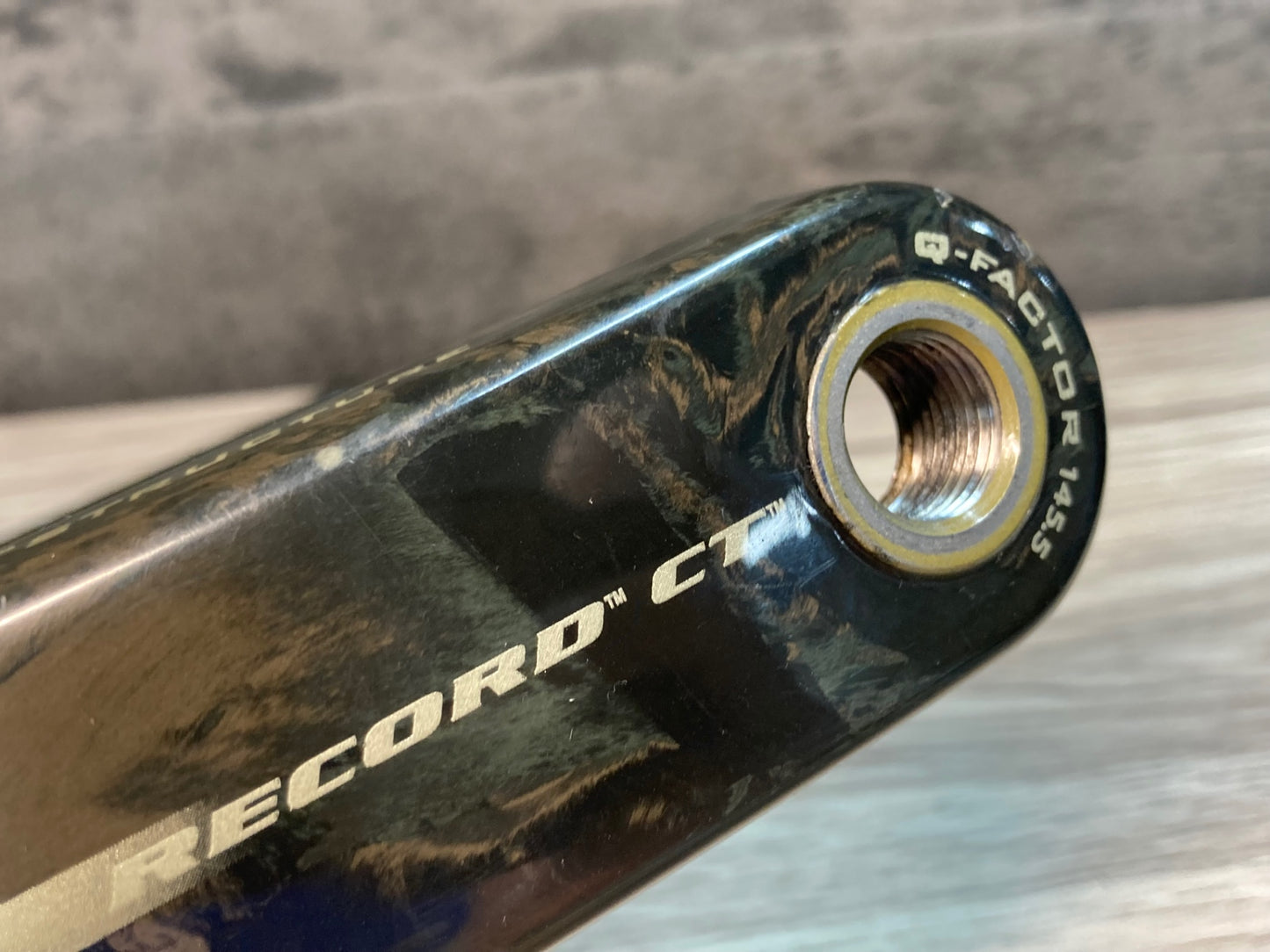 IS654 カンパニョーロ Campagnolo レコード コンパクト Record CT カーボン クランクセット ウルトラトルク 50/34T 170mm PCD110 BB付属
