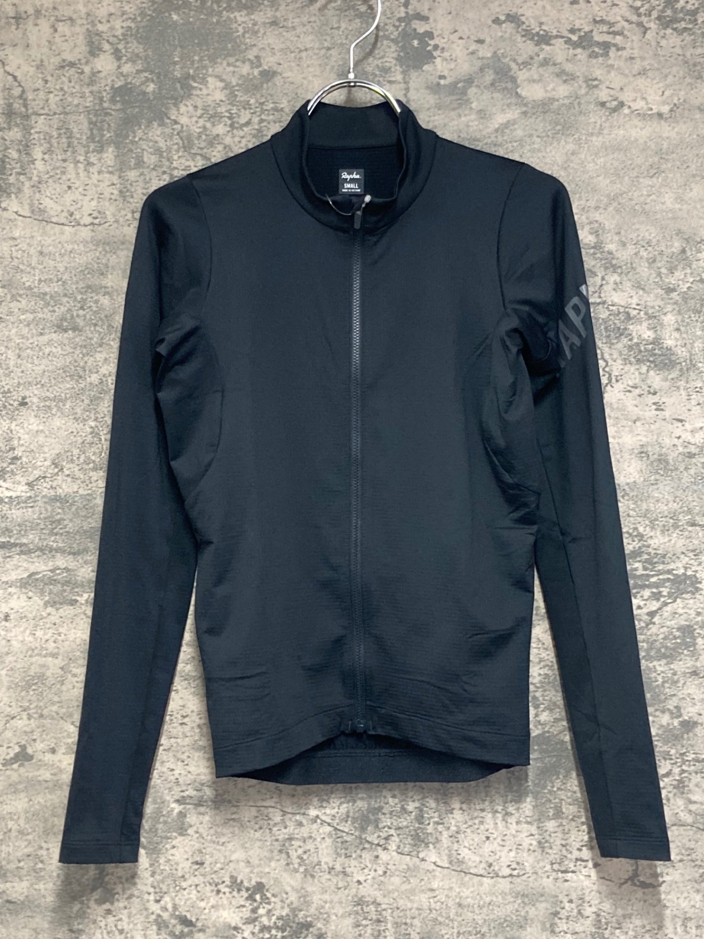 IX218 ラファ Rapha MEN'S PRO TEAM LONG SLEEVE MIDWEIGHT JERSEY 長袖 サイクルジャージ 黒 S
