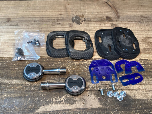 IW832 ワフー WAHOO スピードプレイ SPEEDPLAY ZERO ビンディングペダル ステンレス クリート付属