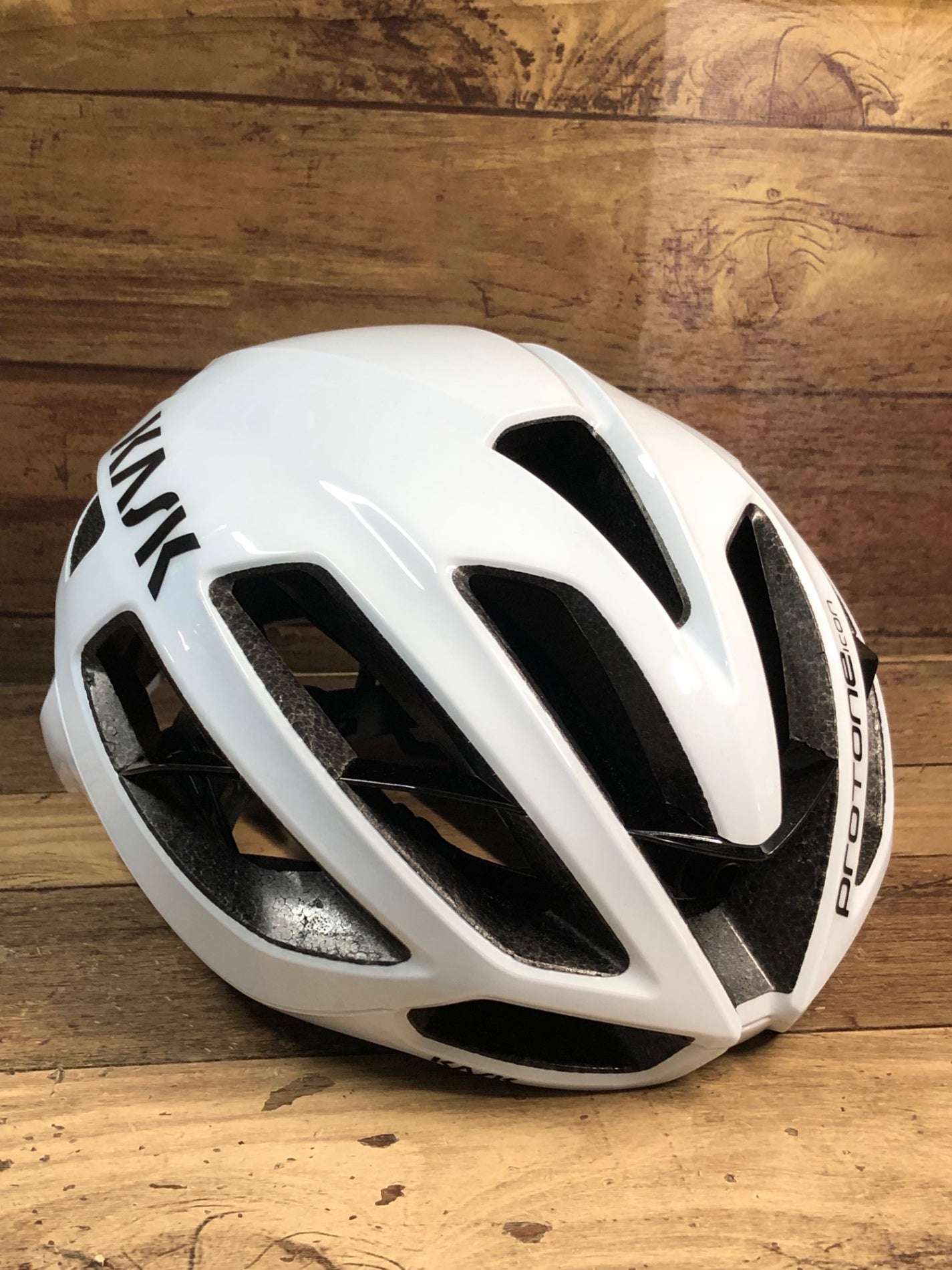 ID194 カスク KASK プロトーネ PROTONE ICON ヘルメット 白黒 M 52-58cm