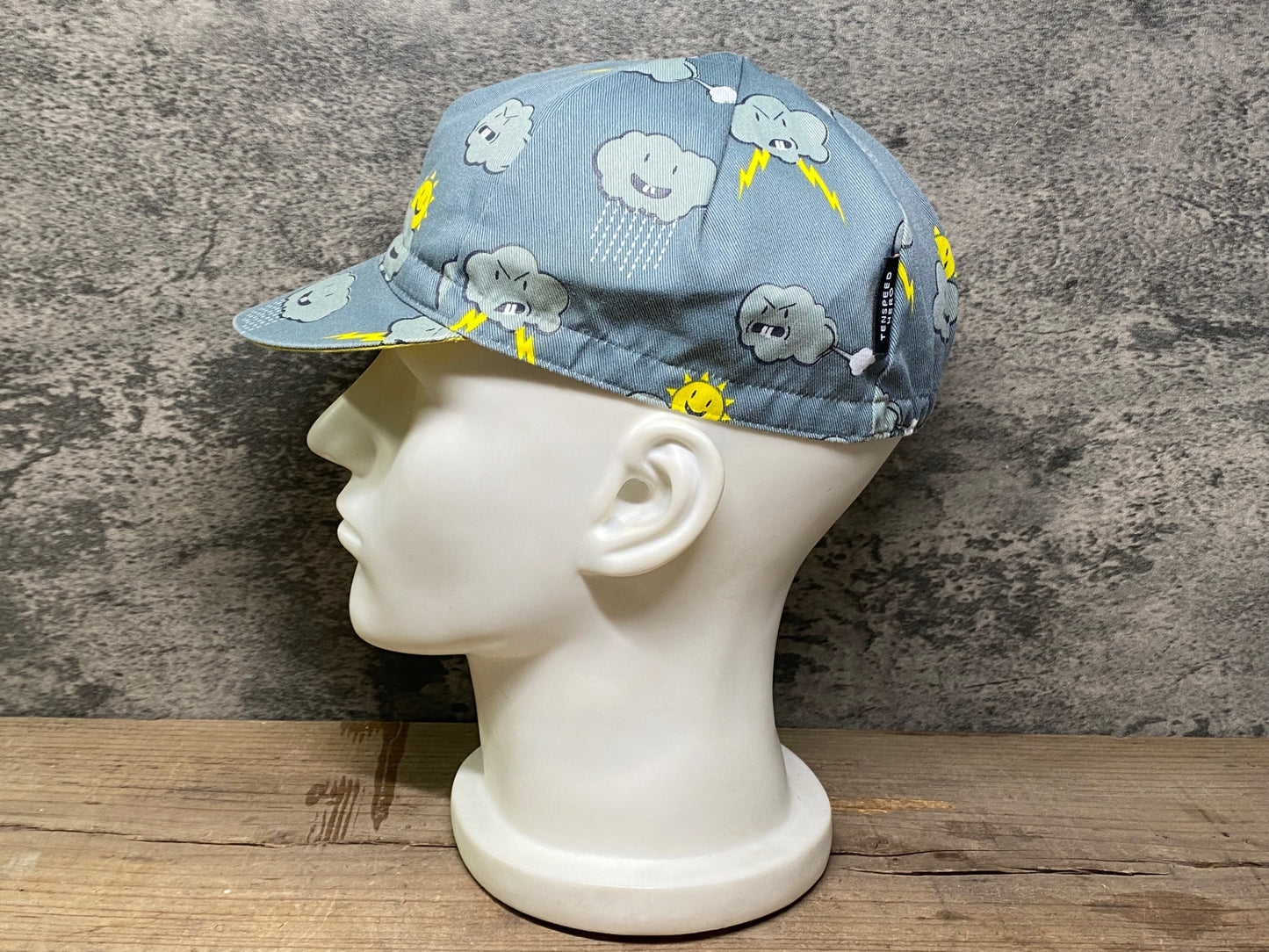 IS738 テンスピードヒーロー TENSPEED HERO サイクルキャップ グレー フリーサイズ