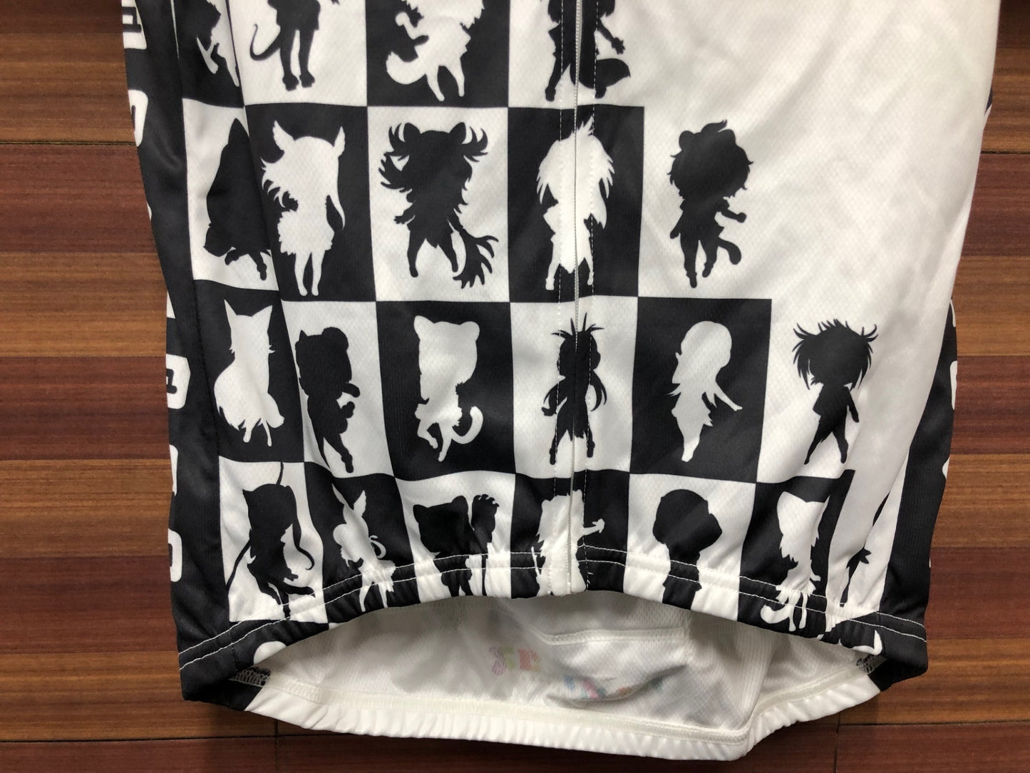 IS980 GSR Gear 半袖 サイクルジャージ 白 黄 L けものフレンズ 痛ジャージ