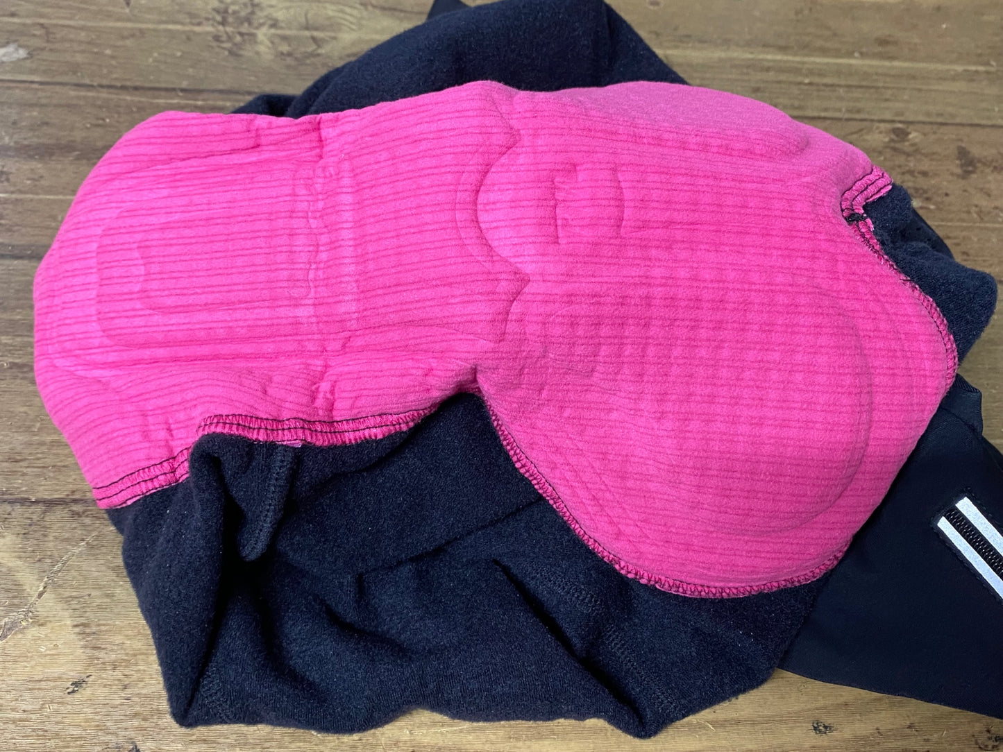 IR084 ペダルマフィア Pedal Mafia ビブタイツ 黒 レディース XS 裏起毛