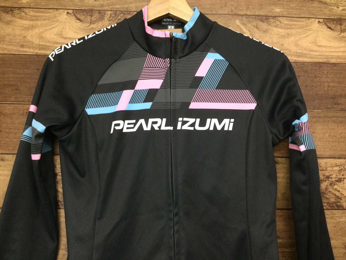 FH064 パールイズミ PEARL iZUMi レディース 裏起毛 サイクルジャージ 黒 S