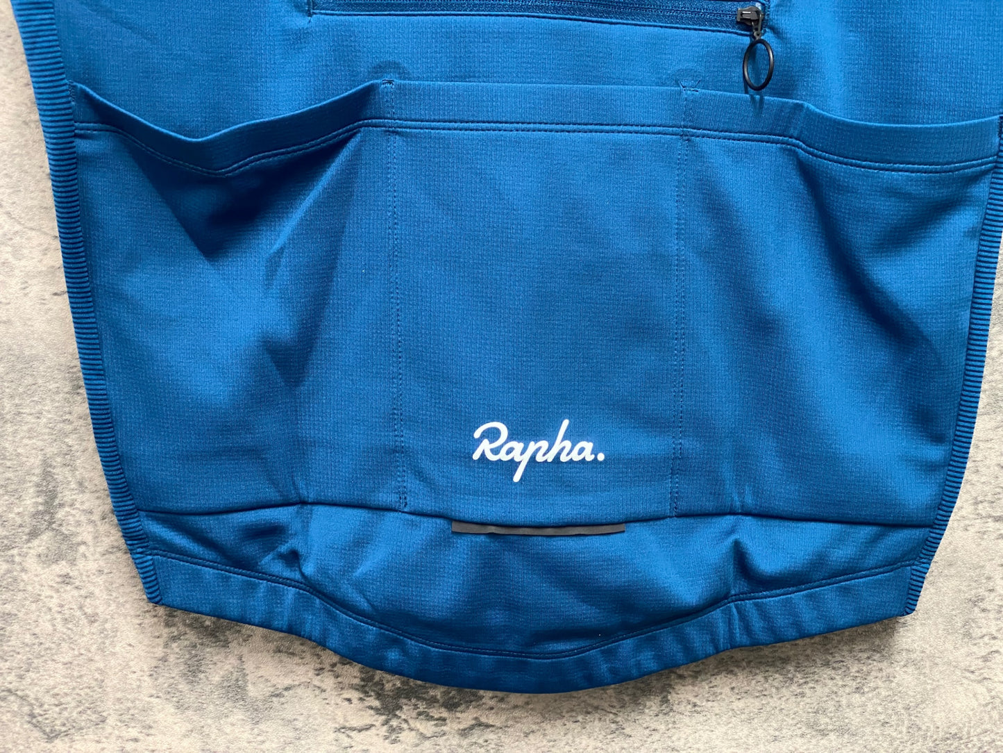 JB035 ラファ Rapha BREVET LIGHTWEIGHT JERSEY 半袖 サイクルジャージ 青 L