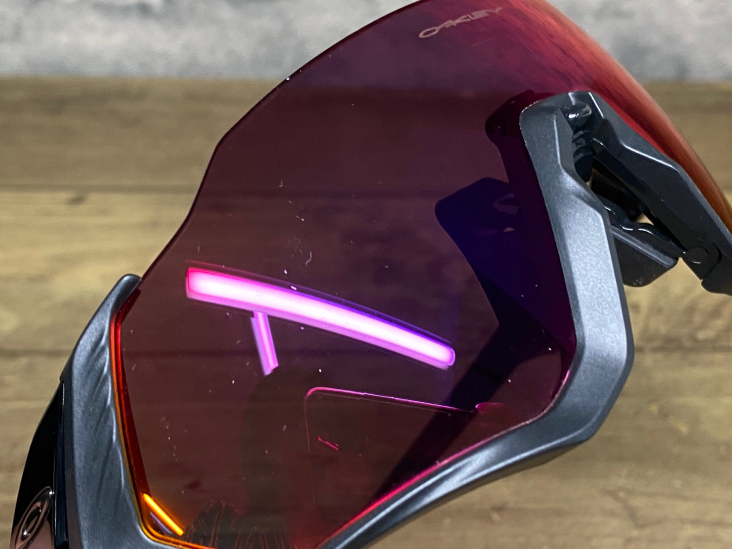 JB141 オークリー OAKLEY FLIGHTJACKET サングラス アイウェア 黒 PRIZMレンズ