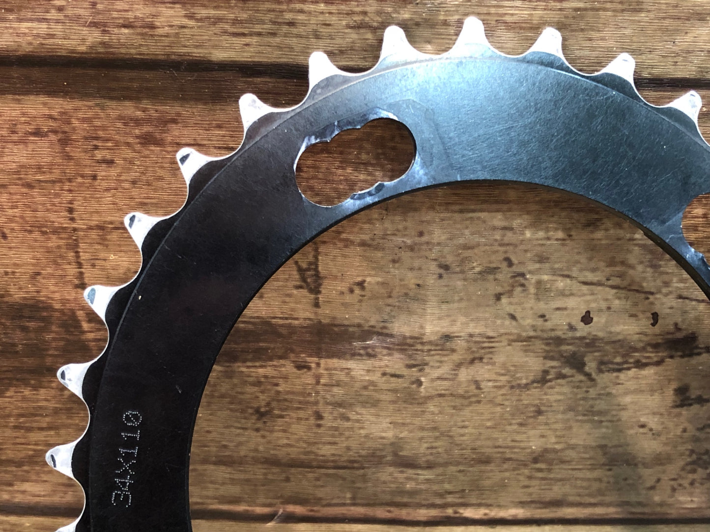 IM598 ローター ROTOR QRINGS 楕円 インナーチェーンリング 34T BCD110