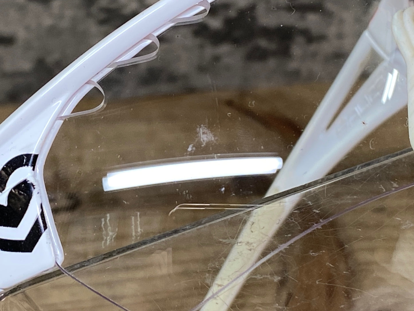 JA909 ピセイ PISSEI サリチェ SALICE サングラス アイウェア 白 クリアレンズ レンズ付属