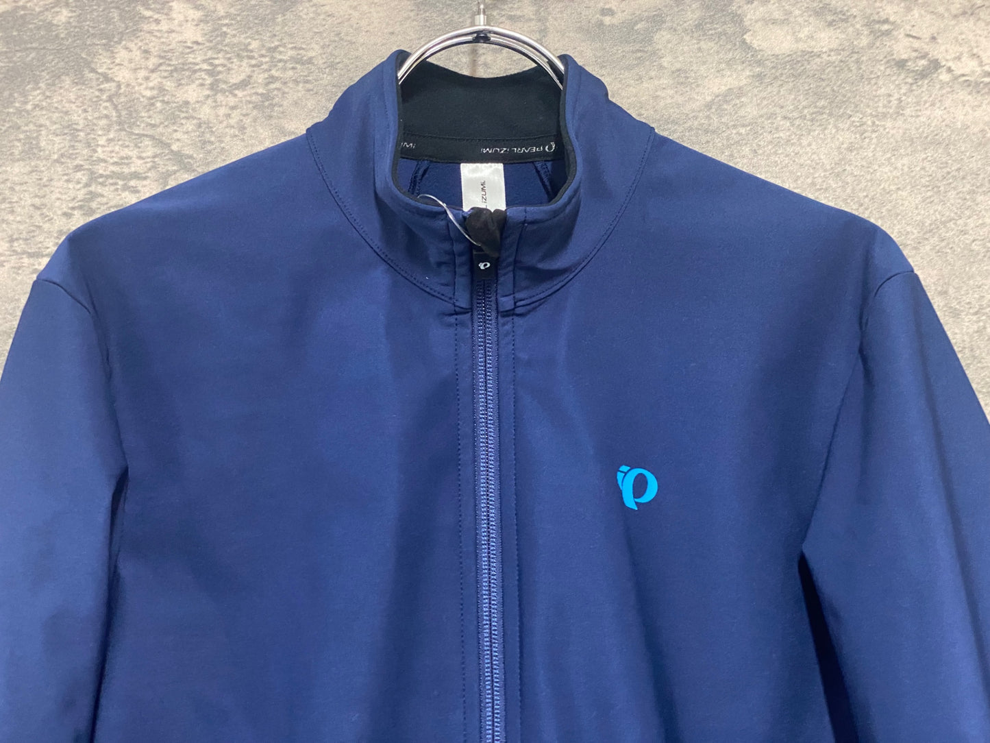 IZ211 パールイズミ PEARL iZUMi 長袖 サイクルジャケット 紺 M 裏起毛 10℃