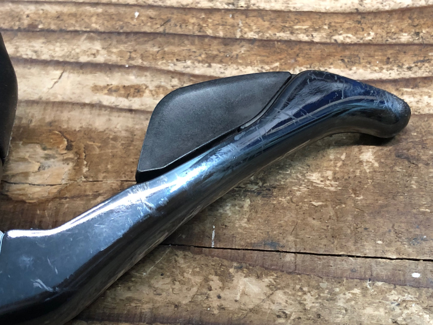 IV455 シマノ SHIMANO デュラエース DURA-ACE ST-9001 STIレバー 2×11S ※非純正フード