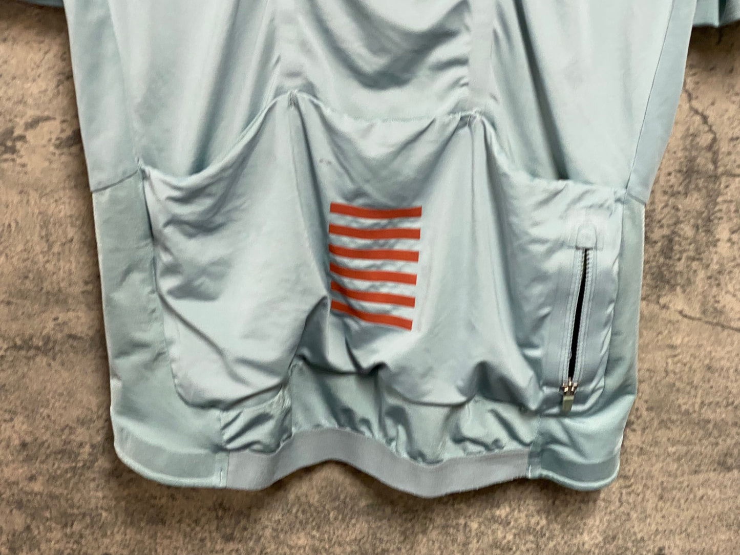 JC595 ラファ Rapha PRO TEAM JERSEY 半袖 サイクルジャージ 水色 M