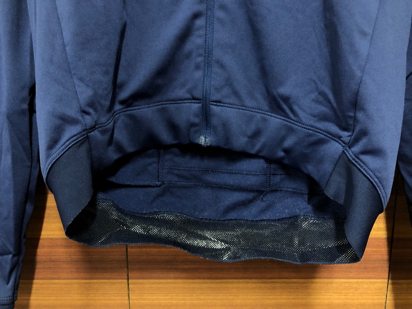 IM976 ラファ Rapha MEN'S LONG SLEEVE CORE JERSEY 長袖 サイクルジャージ 紺 S 裏起毛
