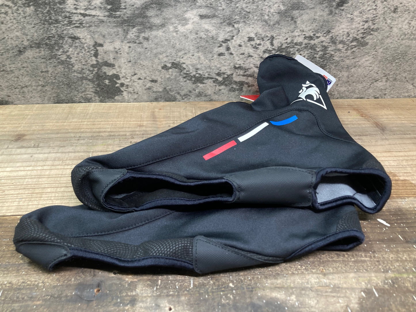 IQ773 ルコックスポルティフ le coq sportif シューズカバー 黒 L 裏起毛 未使用