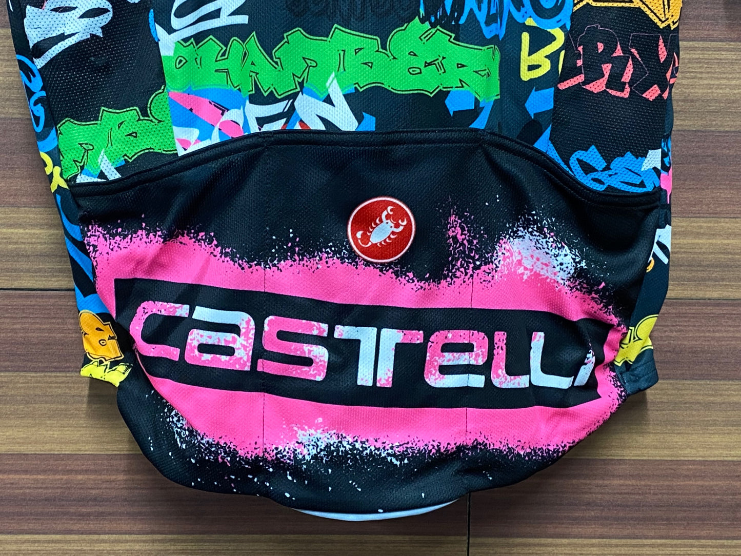 IT366 カステリ CASTELLI Graffiti 半袖 サイクルジャージ M