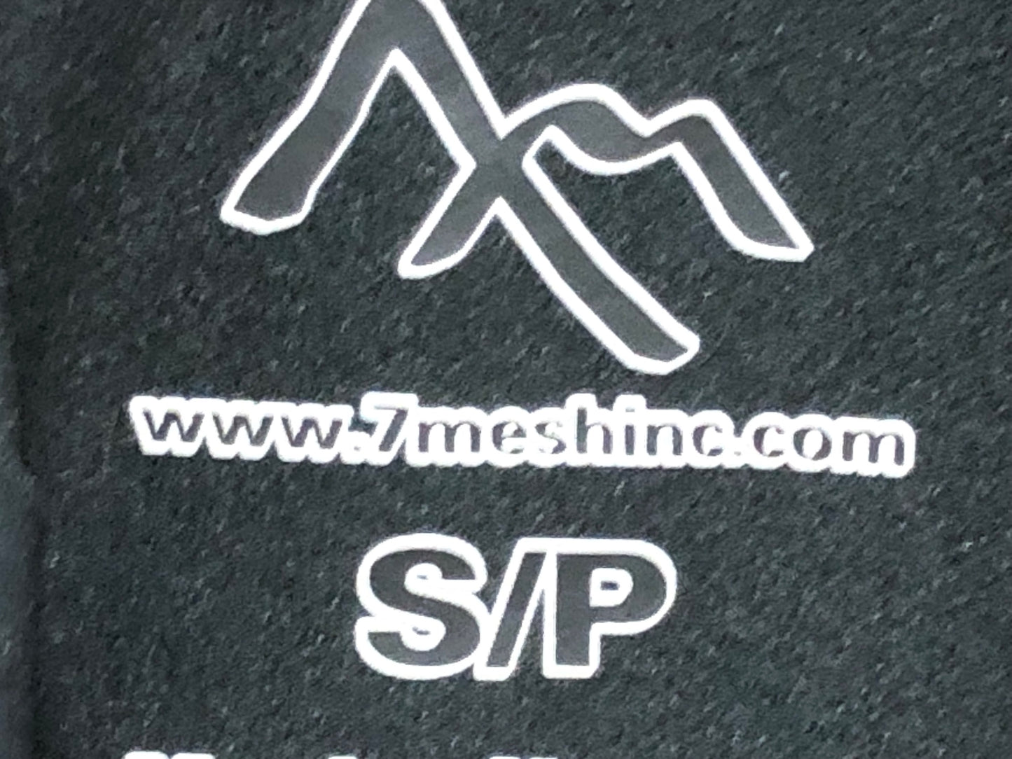 IQ501 セブンメッシュ 7MESH 半袖 サイクルジャージ 黒 S/P