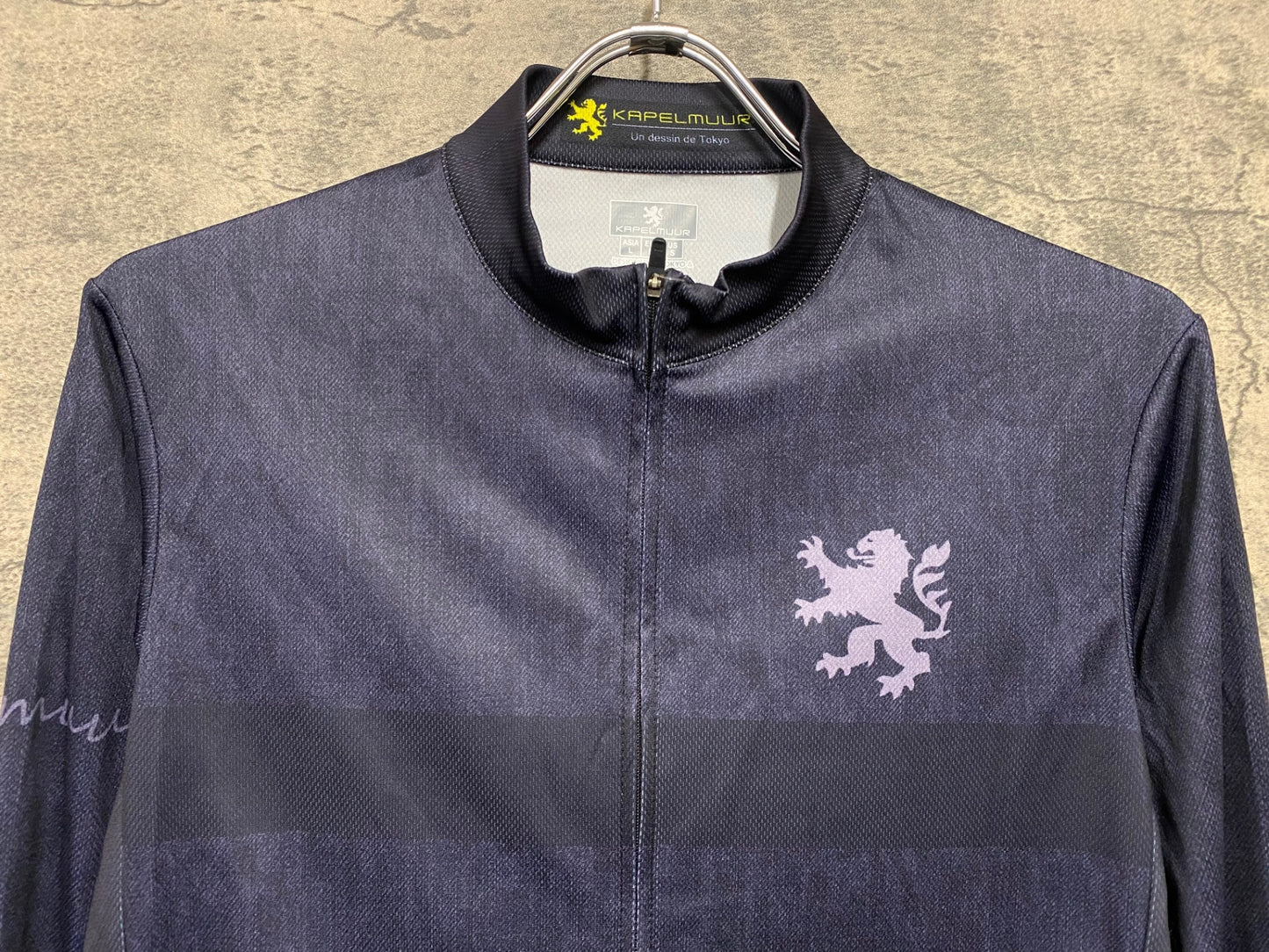 JC783 カペルミュール KAPELMUUR 長袖 サイクルジャージ グレー L