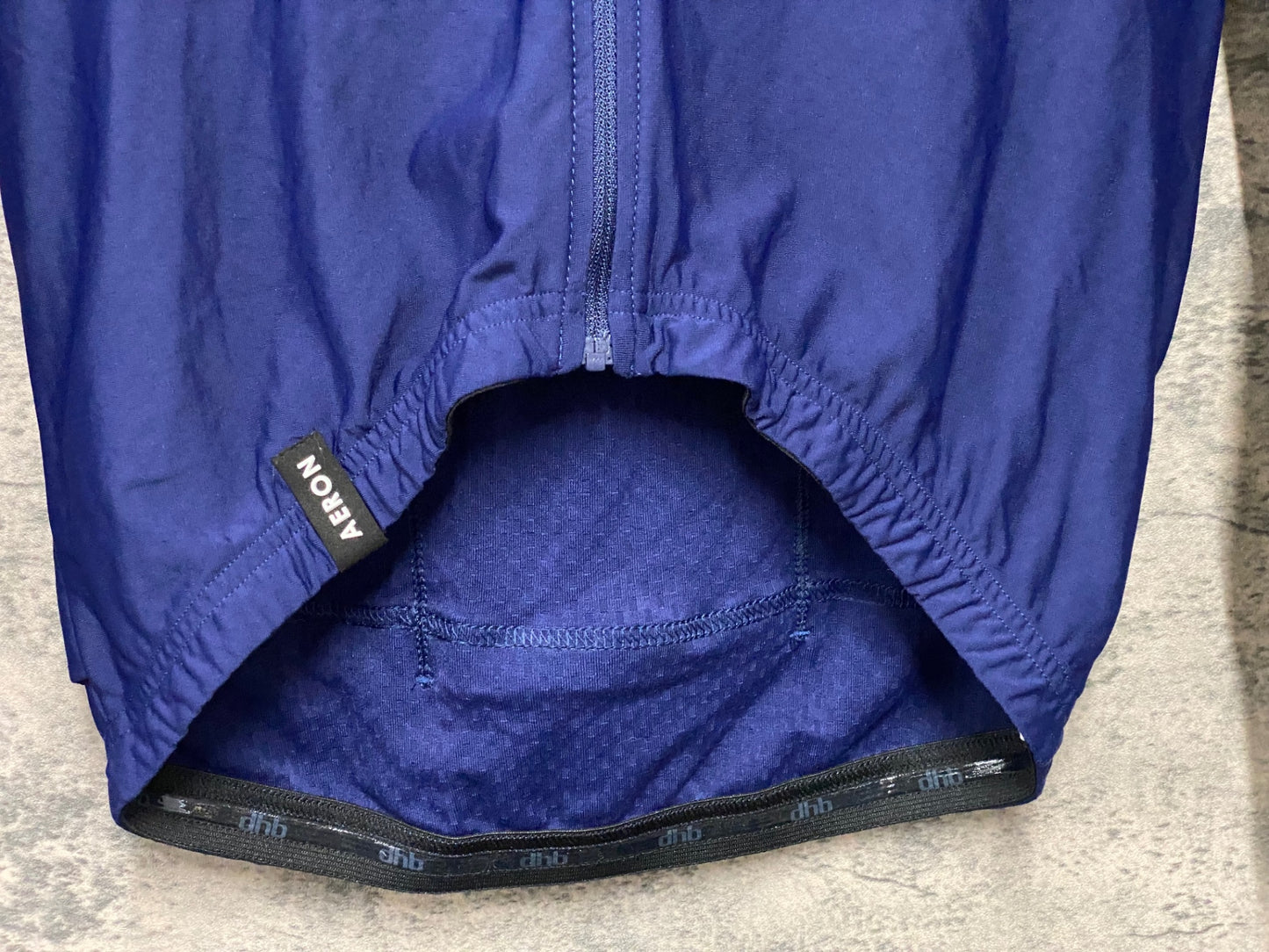 JA538 dhb 長袖 サイクルジャージ 青 S 裏起毛