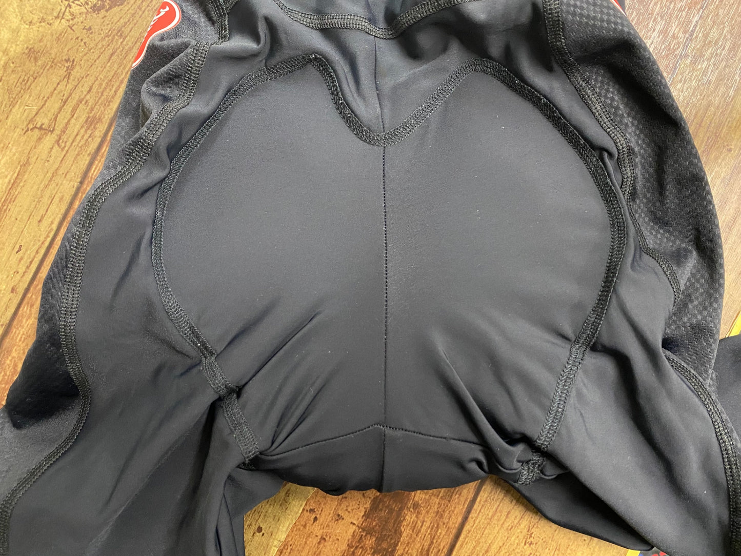 IS804 カステリ CASTELLI レーサーパンツ 黒 M ※タグカット