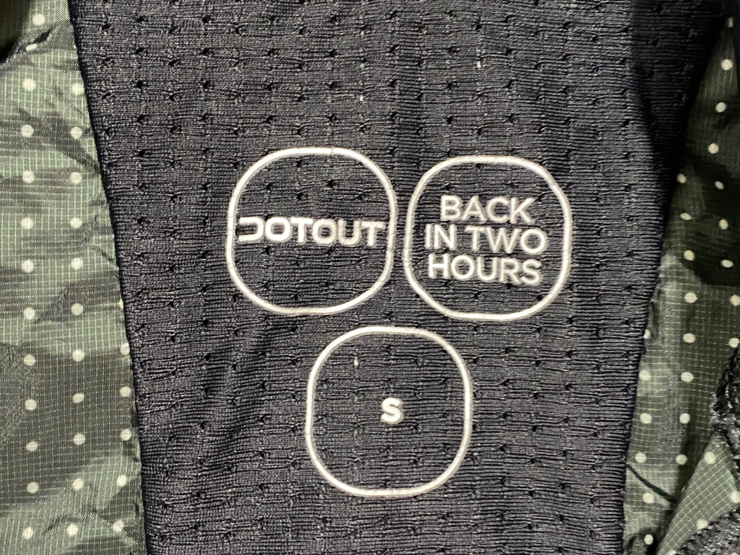 IP463 ドットアウト DOTOUT 長袖 サイクルジャケット 黒 S 薄手 レディース