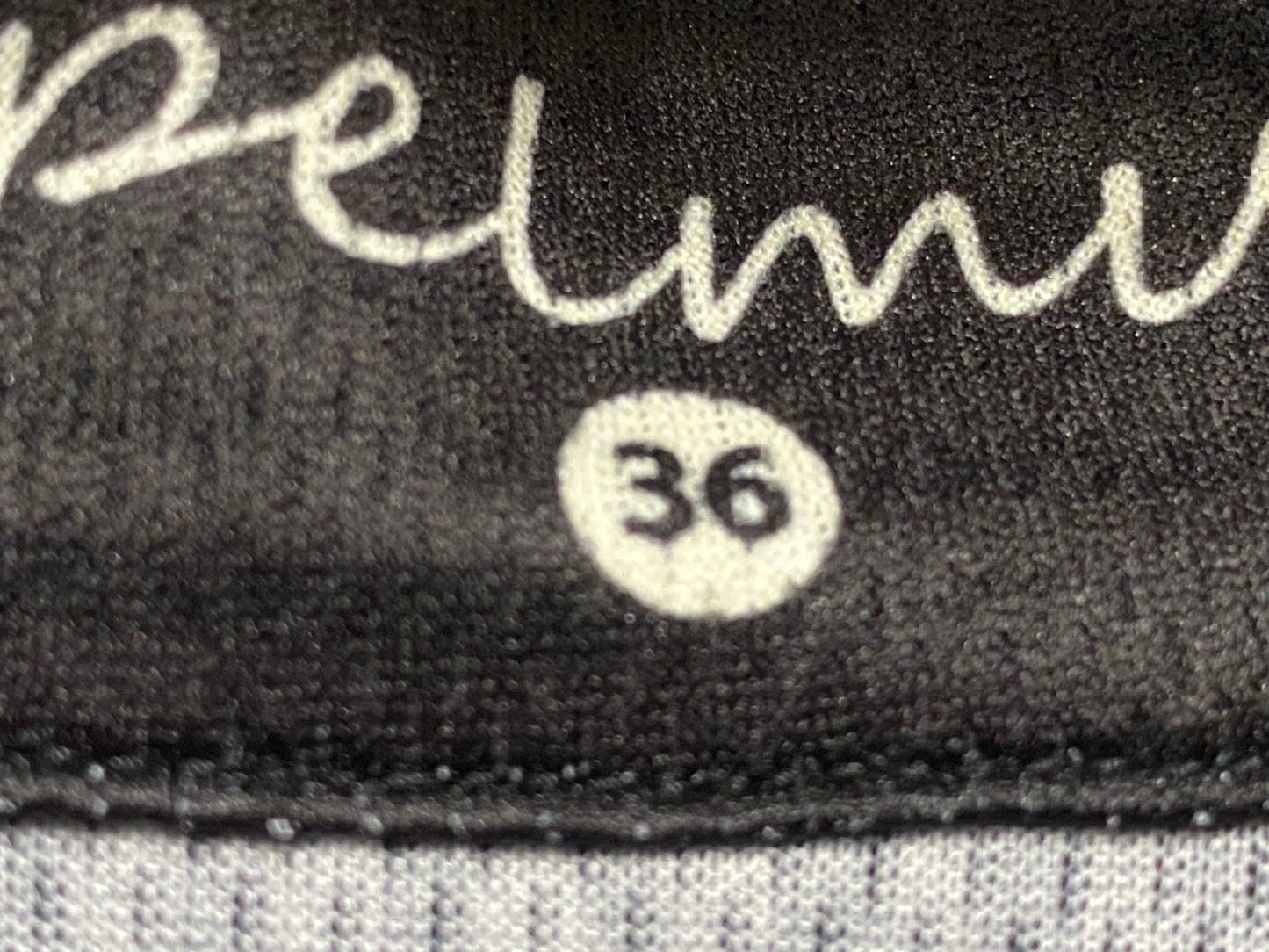 JB213 カペルミュール KAPELMUUR 半袖 サイクルジャージ 黒 36