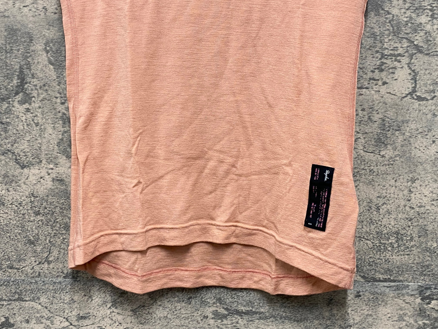 JB026 ラファ Rapha MERINO BASE LAYER - SHORT SLEEVE 半袖 ベースレイヤー ピンク L