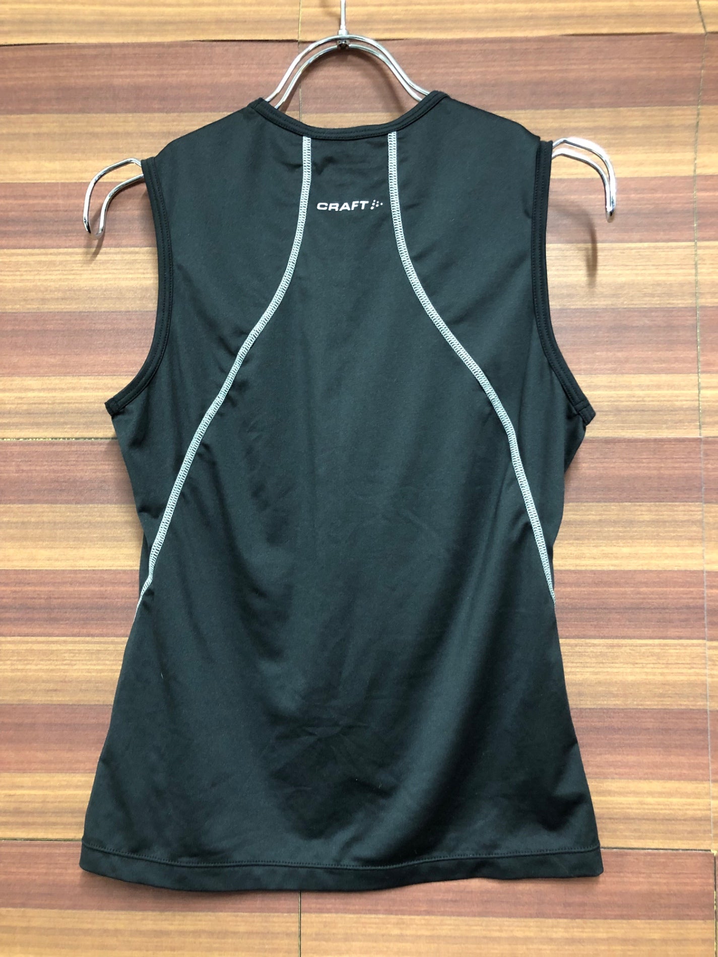 IO003 クラフト CRAFT ノースリーブ べースレイヤー 黒 S