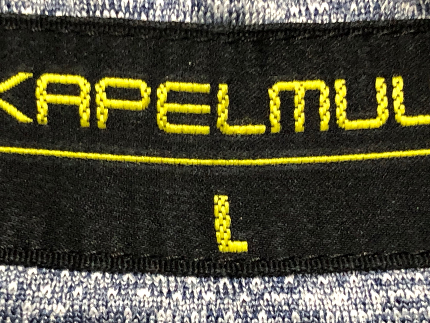 IN085 カペルミュール KAPELMUUR 半袖 サイクルジャージ グレー L