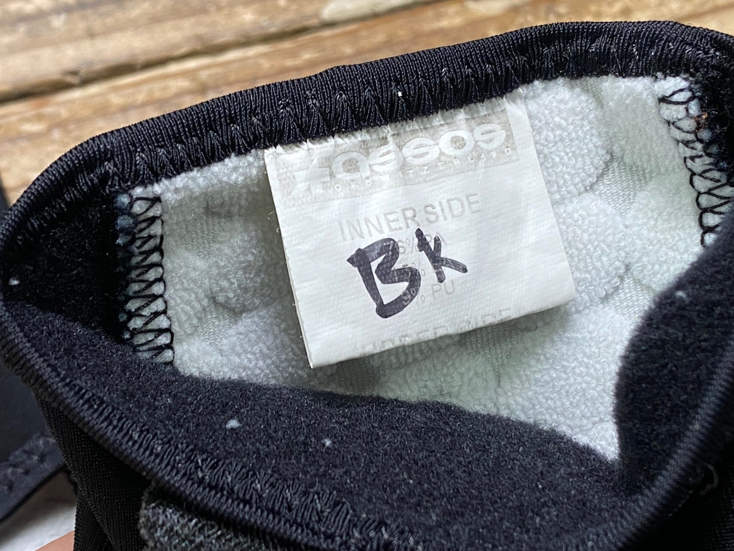 IU304 アソス Assos EARLY WINTER 裏起毛 長指 サイクルグローブ 黒 L