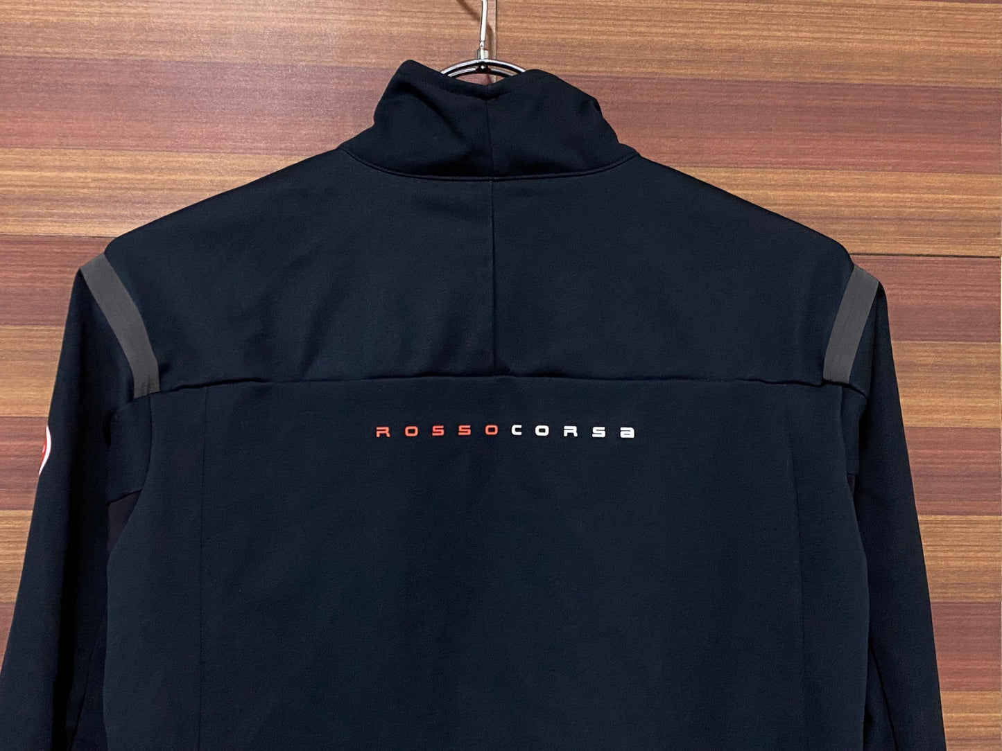 IT073 カステリ CASTELLI ROSSOCORSA perfetto 長袖 サイクルジャケット 黒 S GORE-TEX INFINIUM