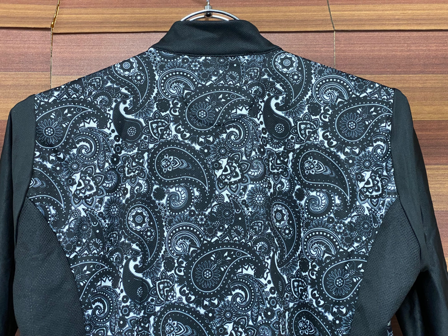 IT367 カステリ CASTELLI 半袖 サイクルジャージ 白黒 M