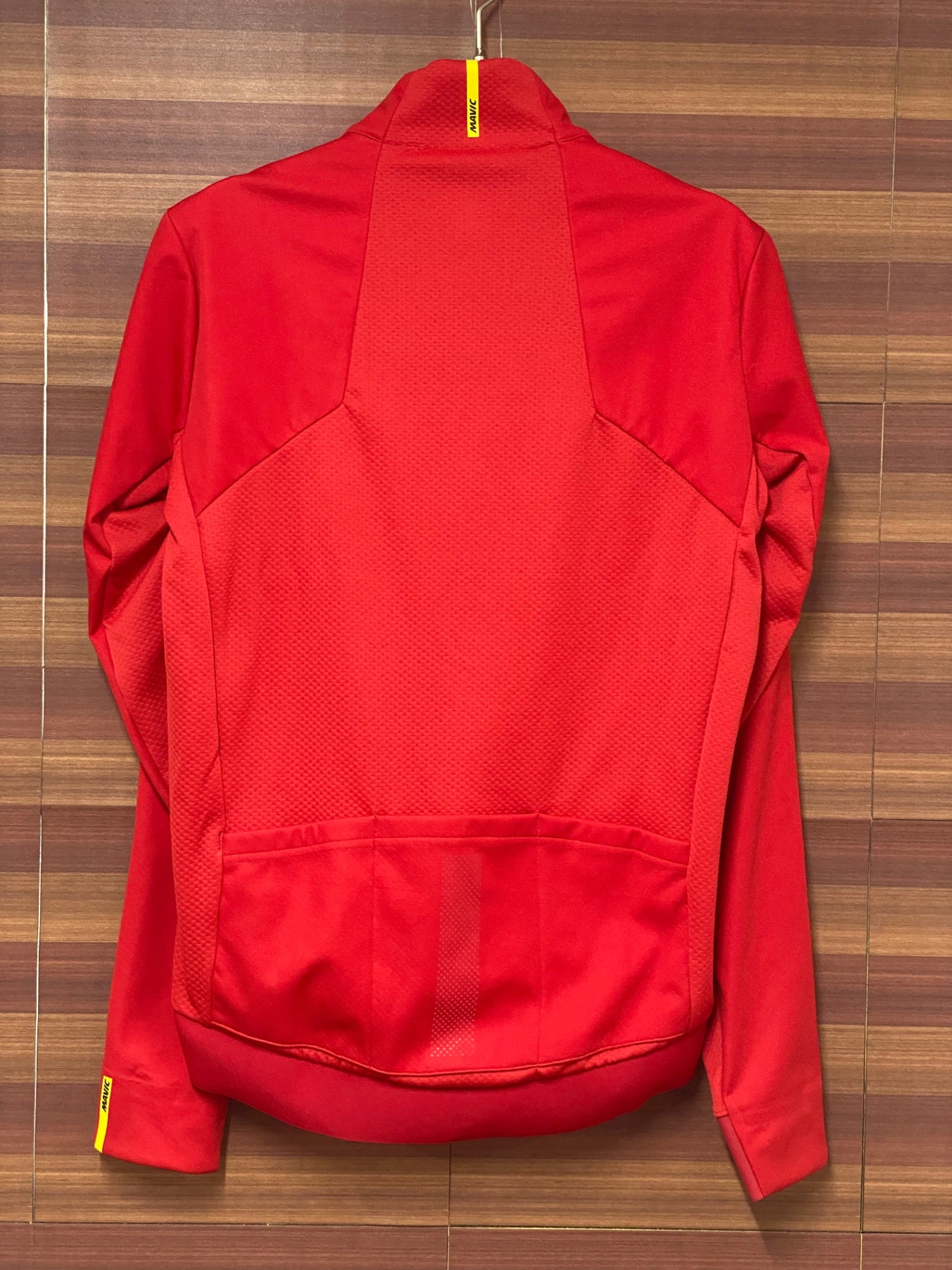 IQ203 マヴィック MAVIC 長袖 サイクルジャケット 赤 S