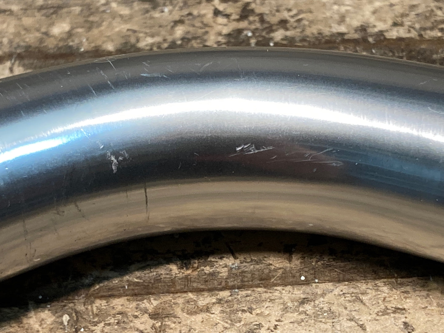 IY530 日東 NITTO B206 ライザーバー 実測525mm Φ25.4
