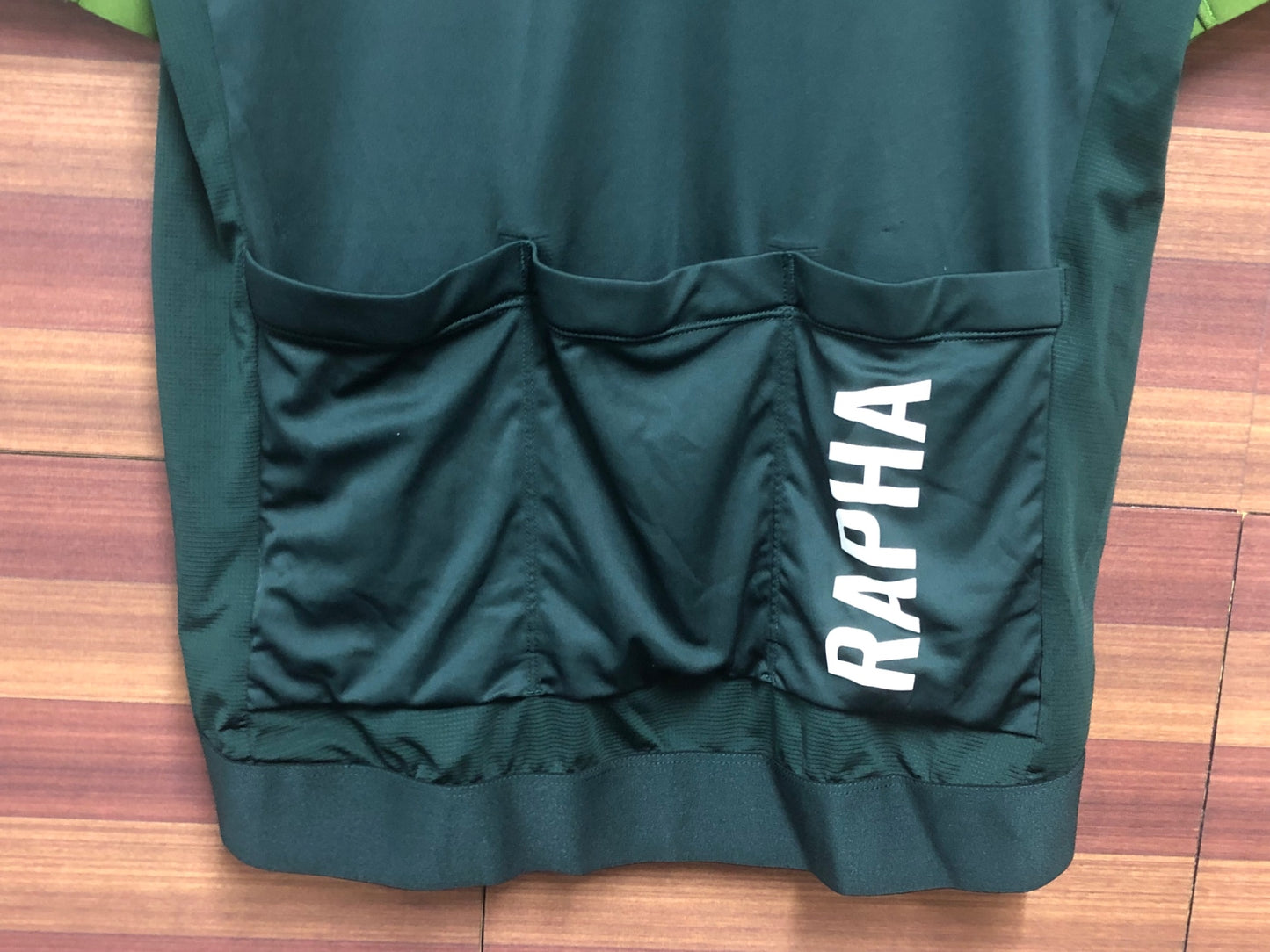 IF489 ラファ Rapha PRO TEAM TRANING JERSEY 半袖 緑 L