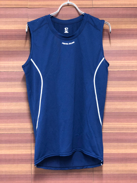 IQ852 パールイズミ PEARL iZUMi ノースリーブ べースレイヤー 青 XL