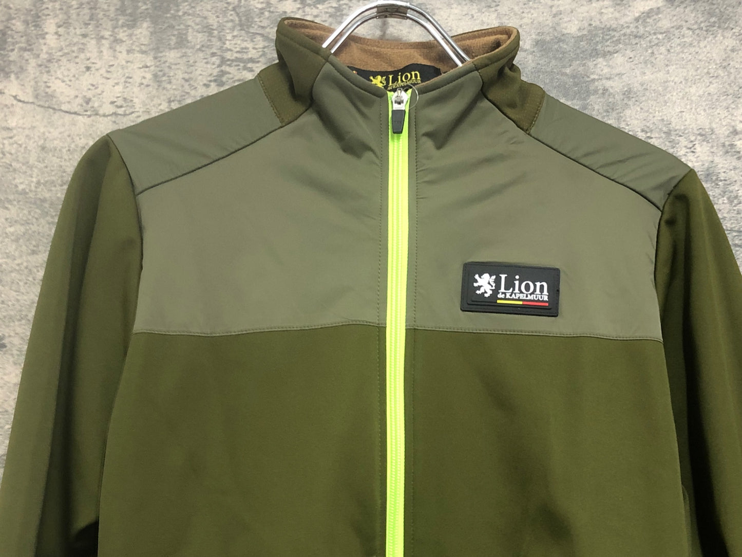 IX182 リオンドカペルミュール Lion de KAPELMUUR 長袖 サイクルジャケット カーキ L
