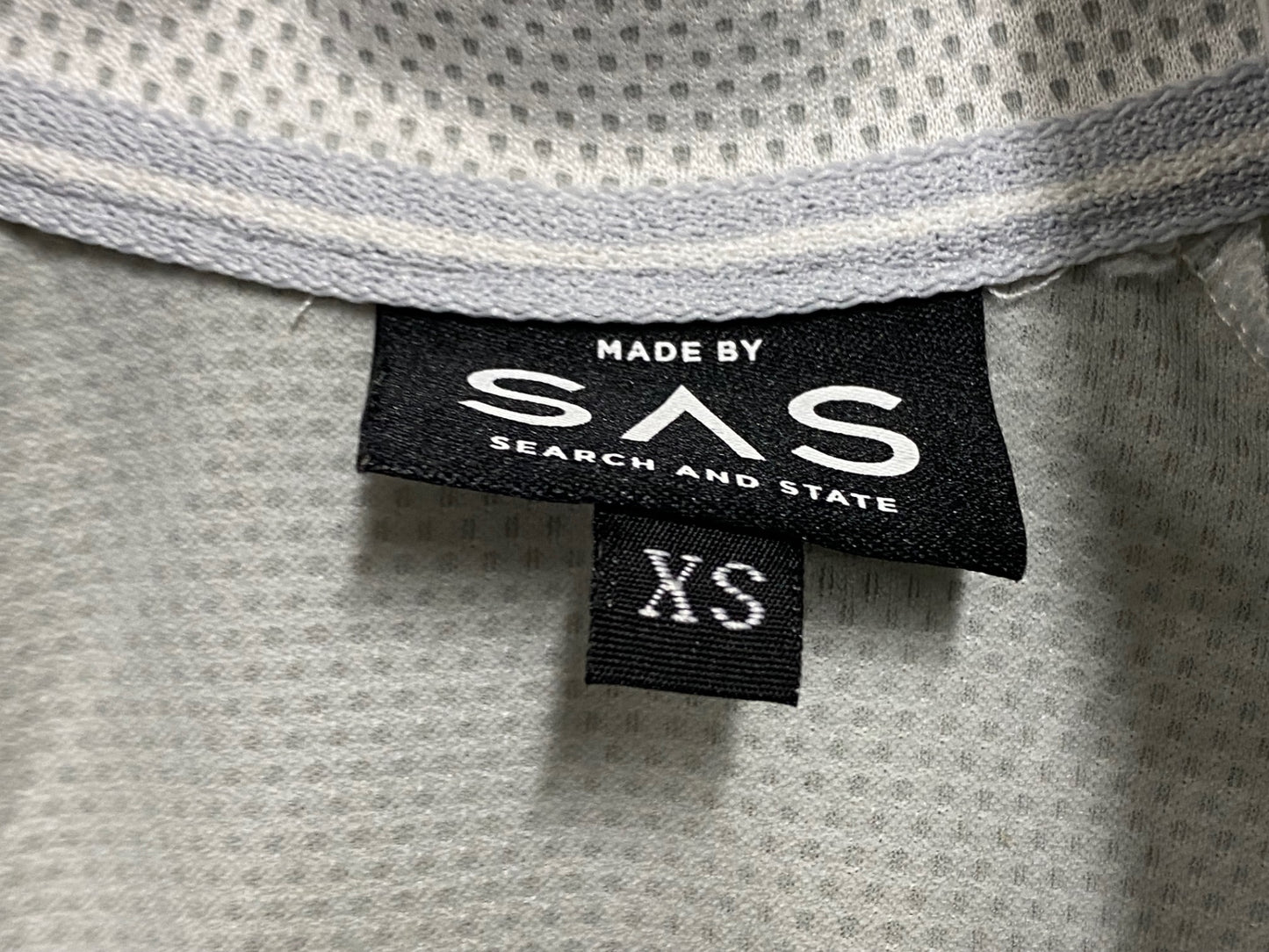 IS732 SEARCH AND STATE 半袖 サイクルジャージ 白 XS