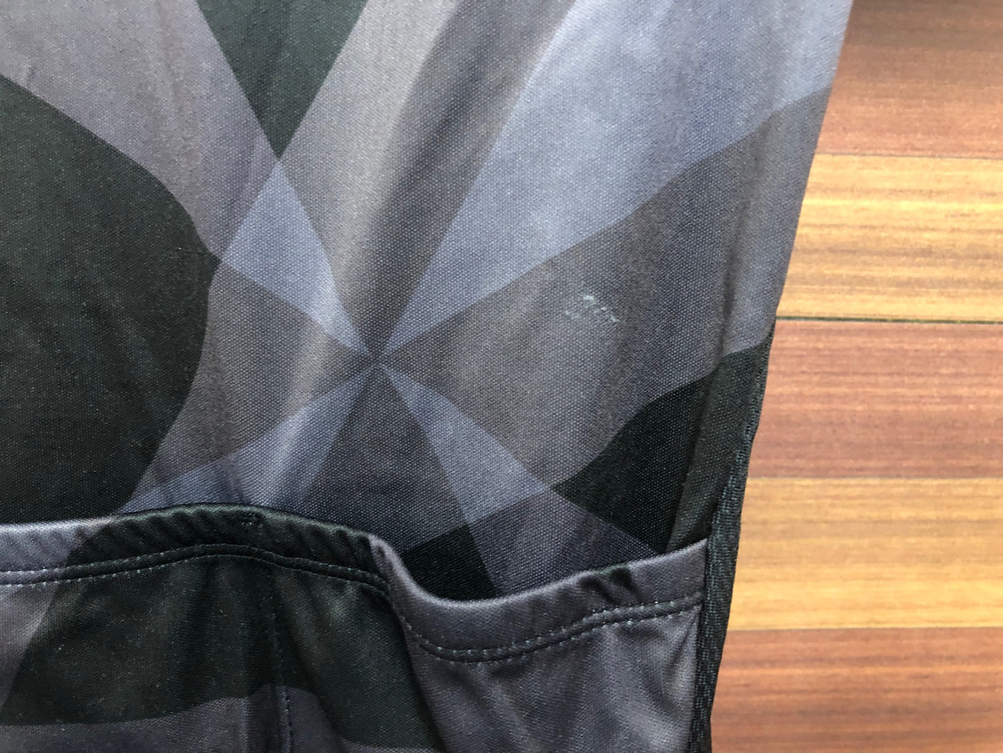 IU727 クラフト CRAFT 半袖 サイクルジャージ 白 黒 S