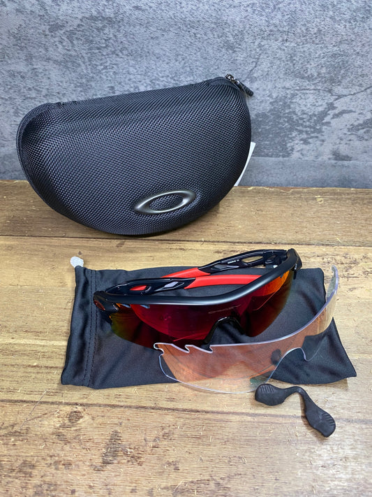 IY462 オークリー Oakley RADAR LOCK アイウェア サングラス 黒 ※レンズ傷