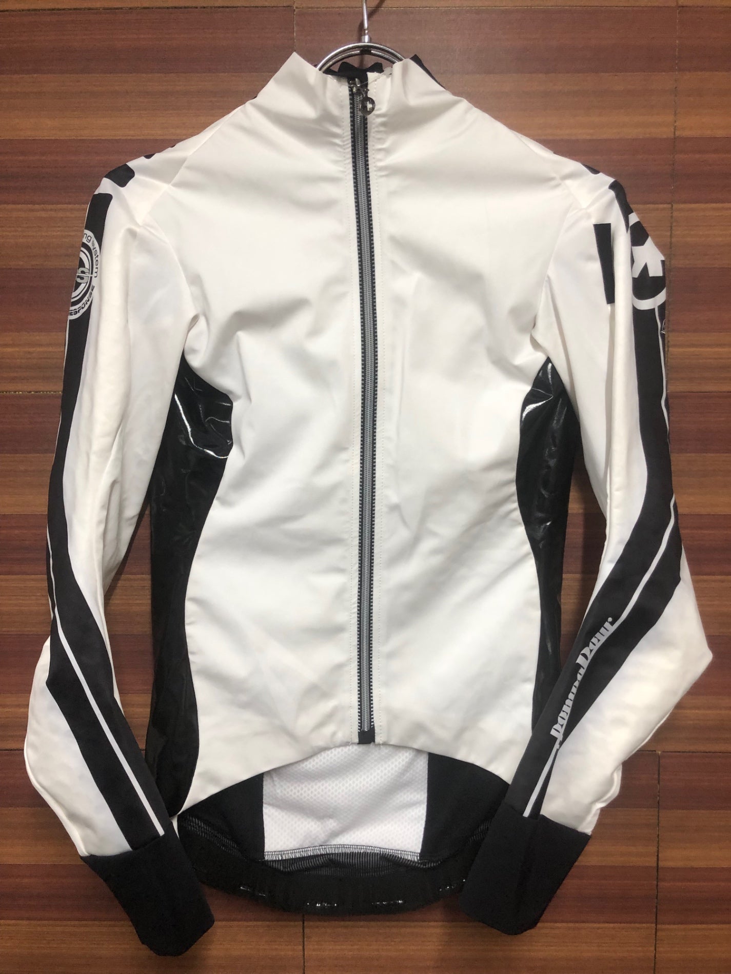 IF504 アソス assos iJ.pompaDour.6 INSULATOR JACKET 長袖 白 黒 レディース XS 裏起毛