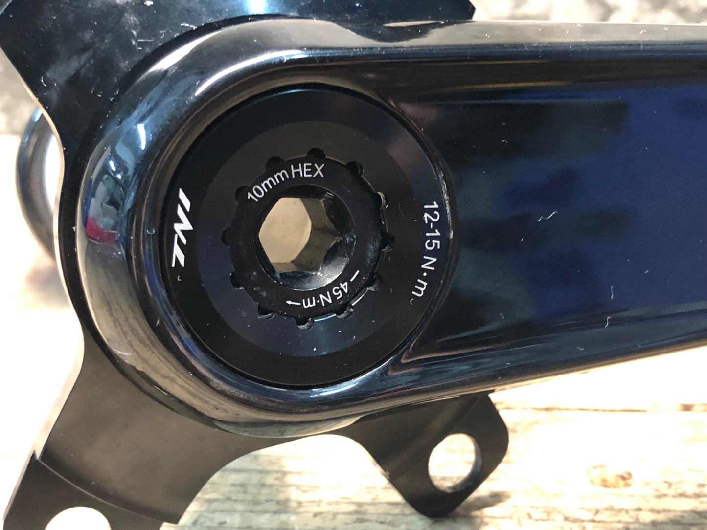 IZ234 TNi LiteFly Carbon Crunk クランクアーム 黒 165mm ROAD 29 AXLE